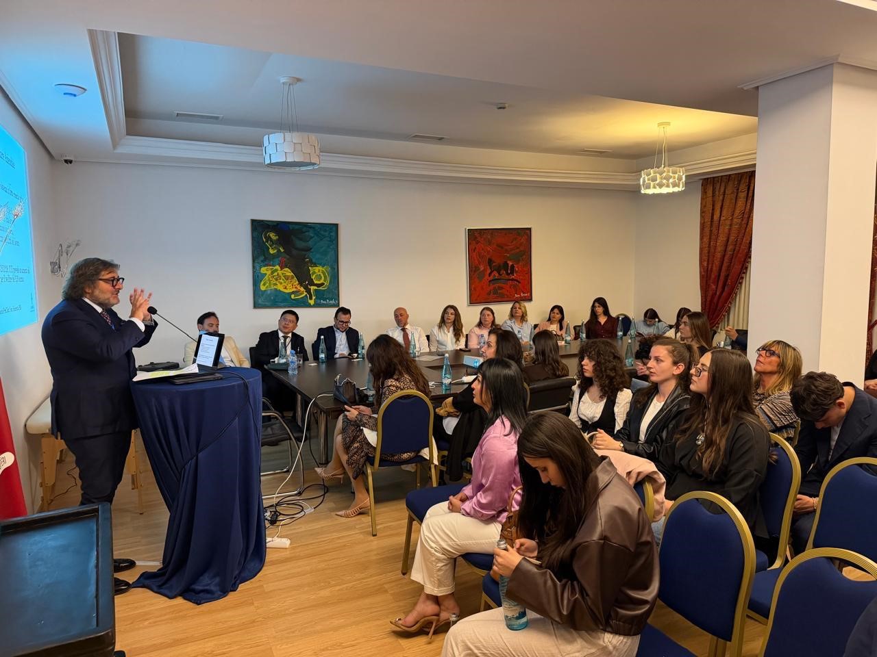 Prof. Ivan Sciarretta in Albania tra Medicina del Lavoro, cooperazione internazionale e salute integrata