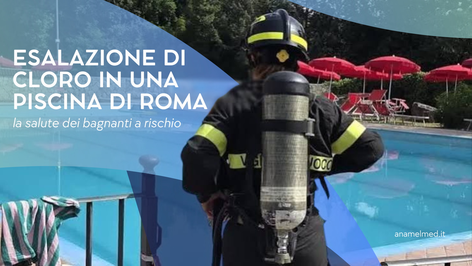 Esalazione di cloro in una piscina di Roma la salute dei bagnanti a rischio